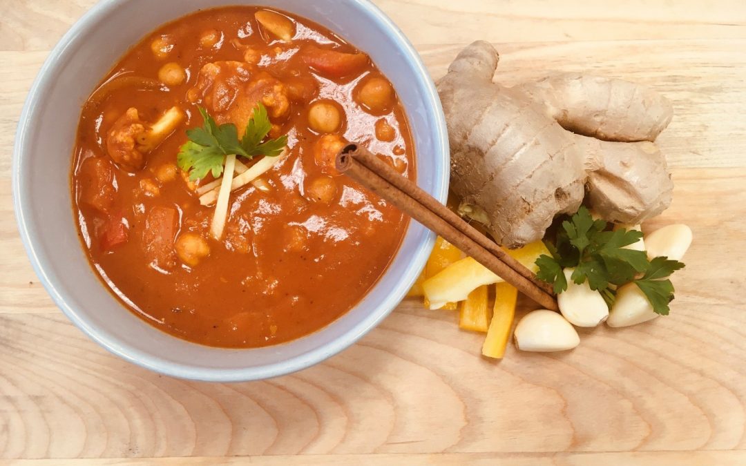 In the Kitchen with Churchill Chefs presents Chickpea Curry